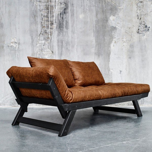Canapea Karup Vintage Bepop Black/Choco-image-3