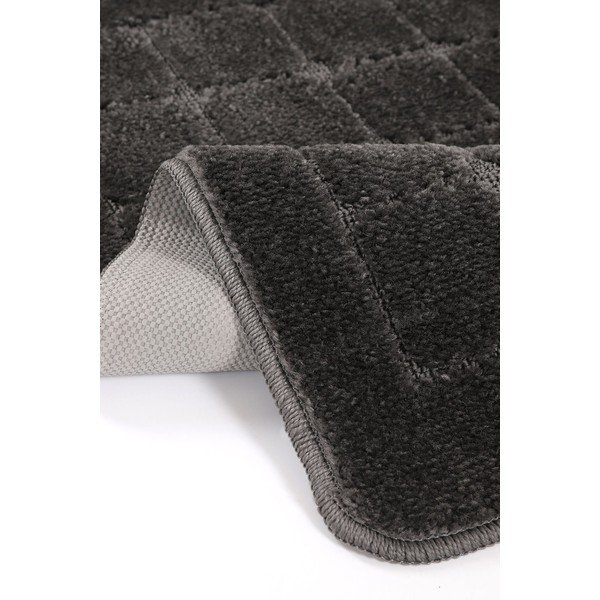 Covorașe de baie gri-antracit 2 buc. 50x80 cm Kareli – Foutastic-image-3