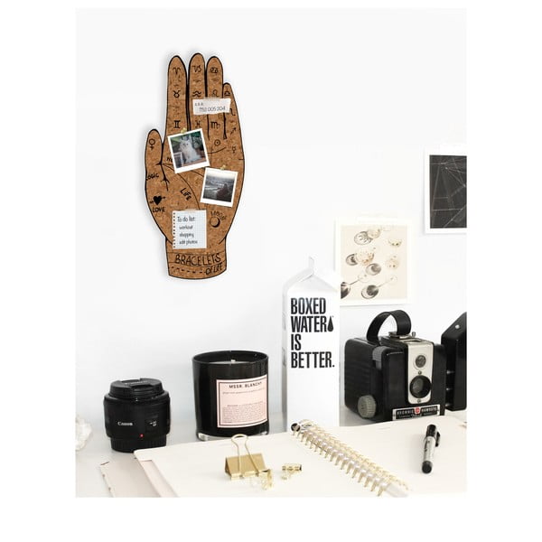 Avizier în formă de mână Really Nice Things Rainbow, 50 x 57 cm-image-1