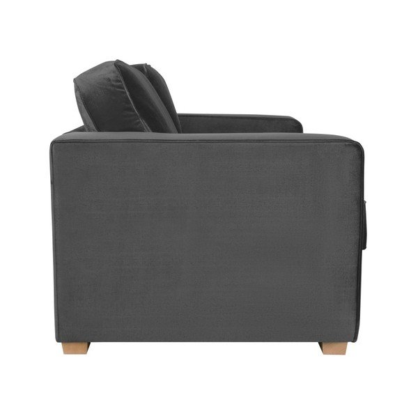Canapea 2 locuri Cosmopolitan design Chicago, gri-image-4