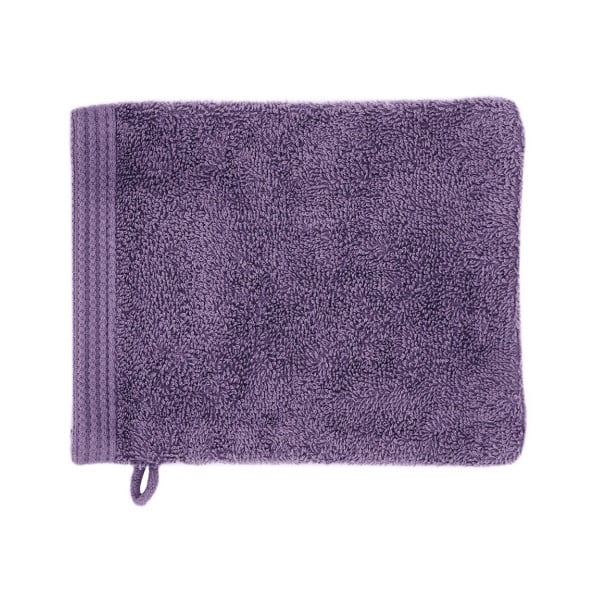 Prosop mănușă duș/baie Jalouse Maison Gant Lavande, 16 x 21 cm, violet