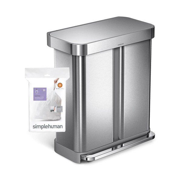 Saci de gunoi 60 buc. retractabili   35 l H – simplehuman-image-3