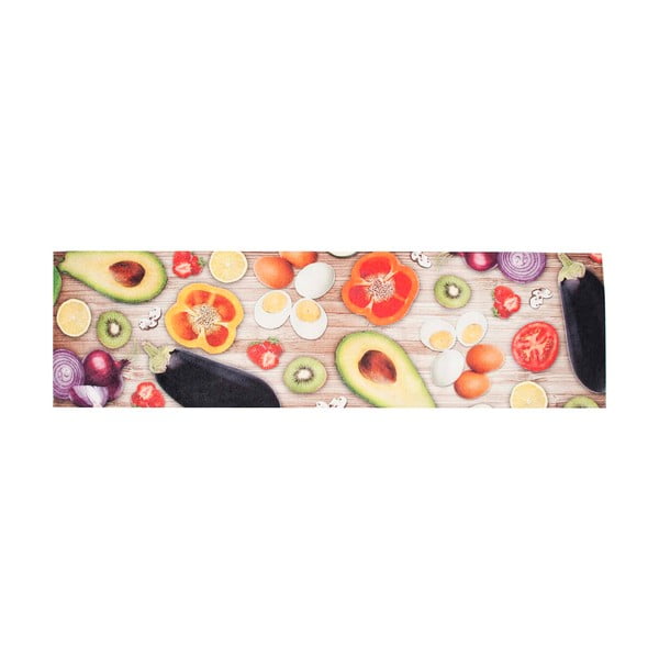 Covor de bucătărie foarte rezistent Webtapetti Food, 60 x 220 cm-image-2