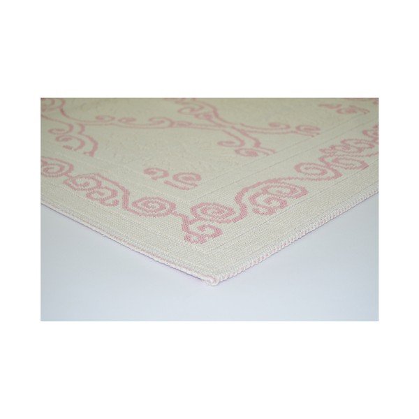 Covor rezistent Vitaus Osmanli Pudra, 100 x 200 cm, roz-image-1