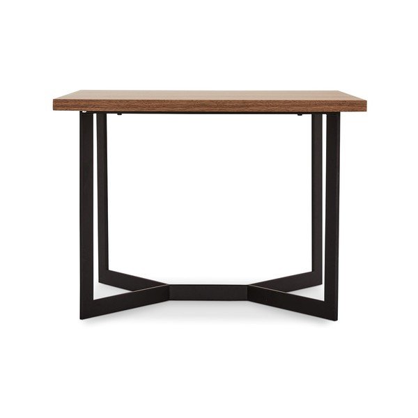 Măsuță de cafea în decor din lemn de nuc Furnhouse Tokyo, 70 x 70 cm, maro-image-2