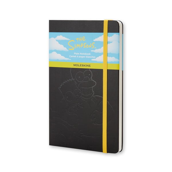 Notebook negru Moleskine The Simpsons, mare
