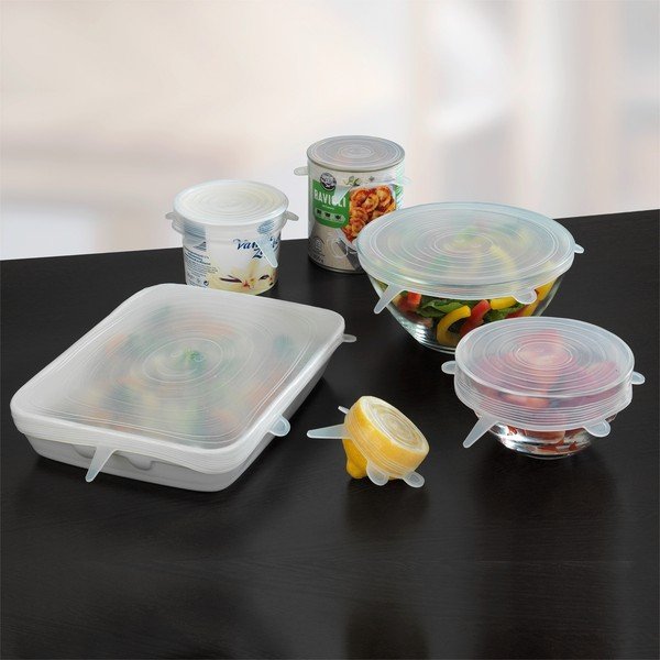 Set de capace universale pentru alimente din silicon – Maximex-image-1