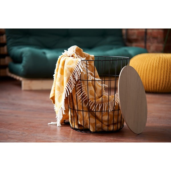 Măsuță auxiliară Actona Lotus Darko, ø 43 cm-image-1