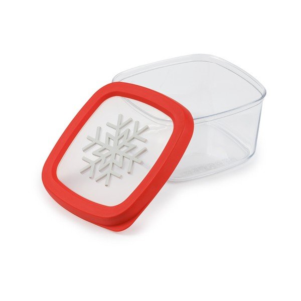 Caserolă Snips Snowflake, 1,5l, roșu-image-2