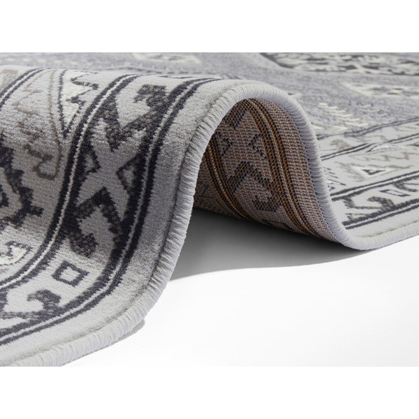 Covor Nouristan Saricha Belutsch, 160 x 230 cm, gri deschis-image-2