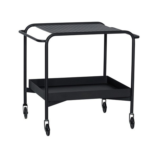 Măsuță de servire cu roți din metal 47x66 cm Push – Hübsch