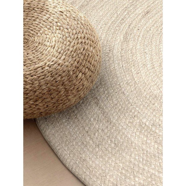 Covor crem reversibil/țesut manual din iută 160x230 cm Braided – Hanse Home-image-3