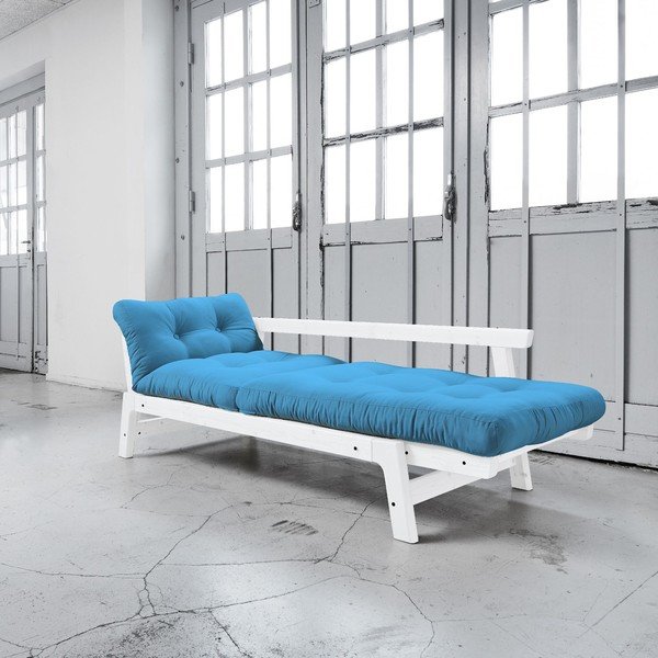 Canapea extensibilă Karup Step White/Horizon Blue-image-3