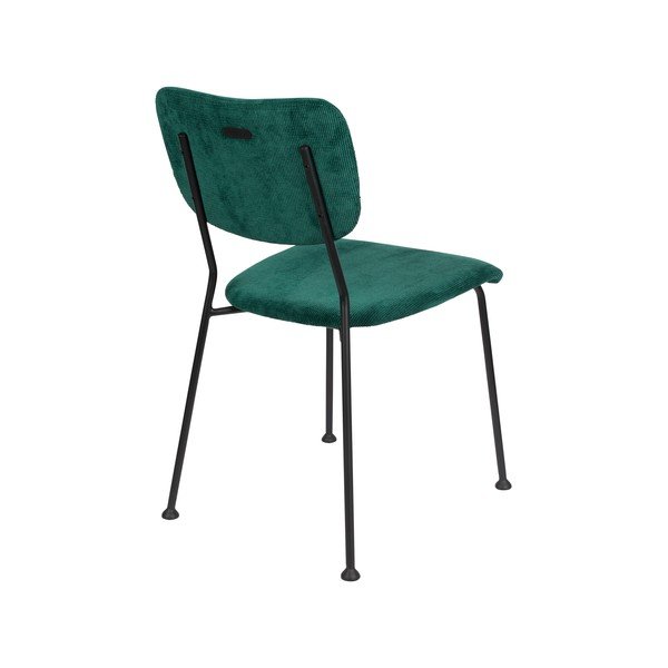 Scaune de dining verde-închis 2 buc. Benson – Zuiver-image-4