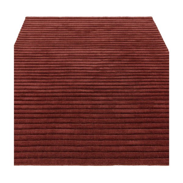 Covor burgundy țesut manual din lână 120x170 cm – Asiatic Carpets-image-2