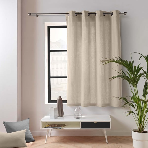Draperie crem 135x180 cm Twily – douceur d'intérieur-image-2