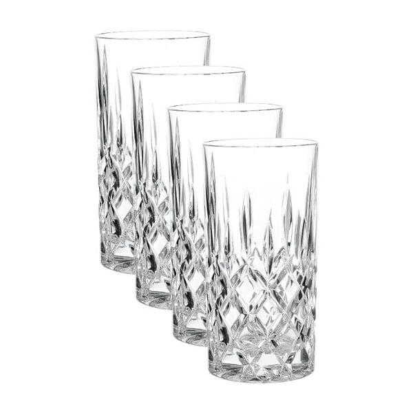 Set 4 pahare din sticlă cristalină Nachtmann Noblesse, 375 ml-image-1