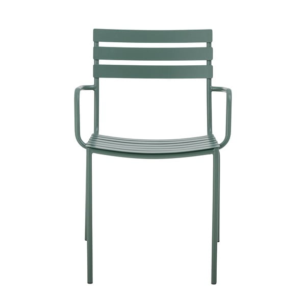 Scaun de grădină verde din metal Monsi – Bloomingville-image-3