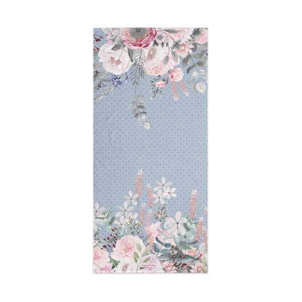 Prosop albastru-roz 70x150 cm Soft bouquet – Happy Friday