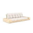 Canapea crem extensibilă 244 cm Base – Karup Design