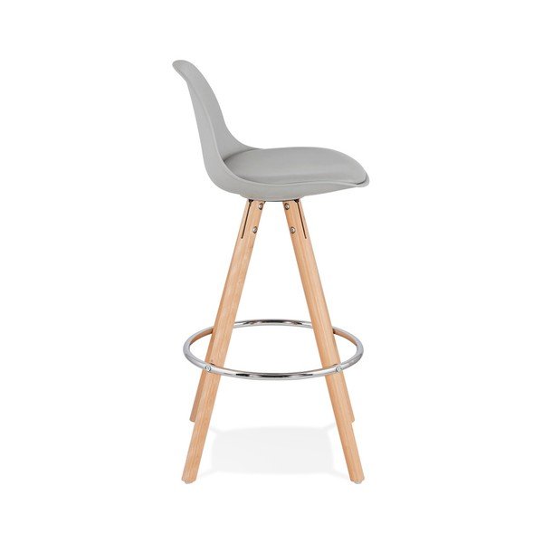 Scaun de bar Kokoon Anau, înălțime 64 cm, gri-image-4