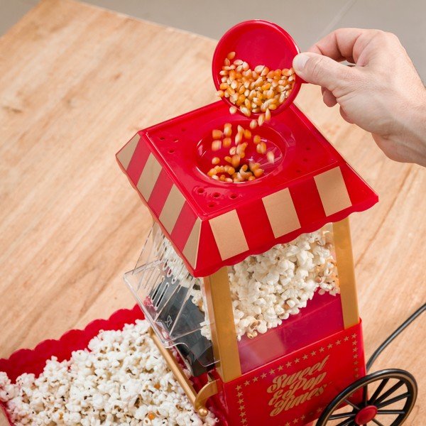 Aparat pentru popcorn InnovaGoods Popcorn Maker, roșu-image-1