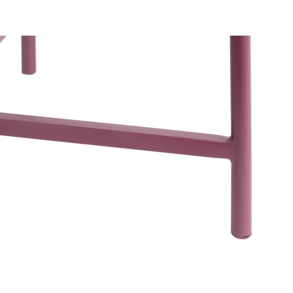 Măsuță de cafea mov rotundă din metal ø 50 cm Meseta  – Leitmotiv-image-3