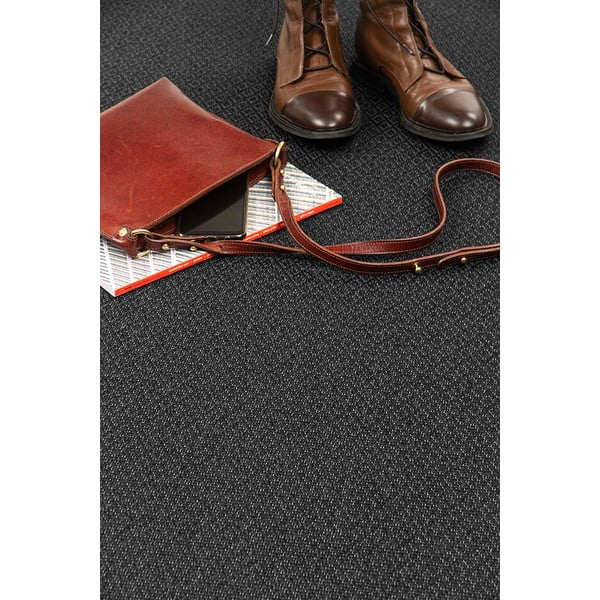 Covor negru 160x80 cm Bello™ - Narma-image-2