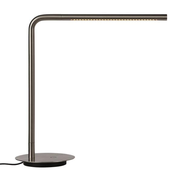 Veioză argintie LED cu intensitate reglabilă din metal (înălțime 46 cm) Omni Table – UMAGE-image-4
