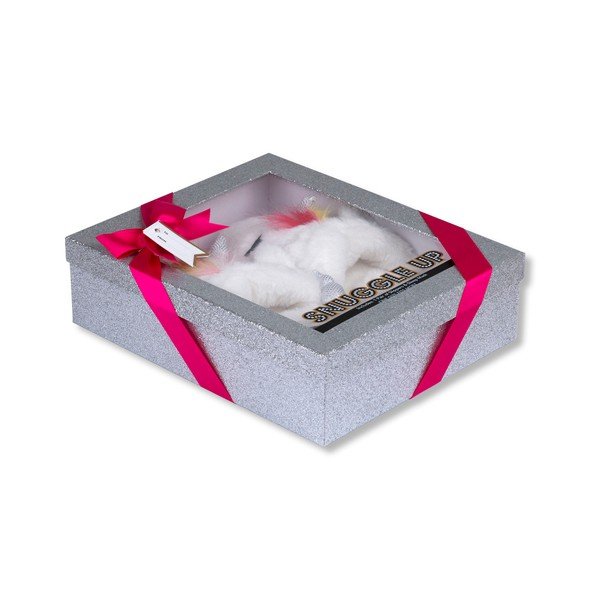 Set papuci și mască de dormit Tri-Coastal Design Unicorn-image-2