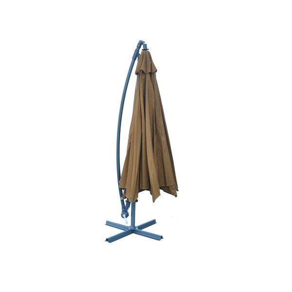 Umbrelă de soare maro ø 350 cm - Rojaplast-image-3