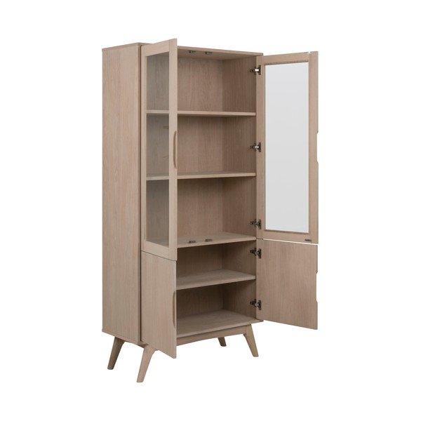 Vitrină în decor de stejar 94x192 cm Marte - Actona-image-2