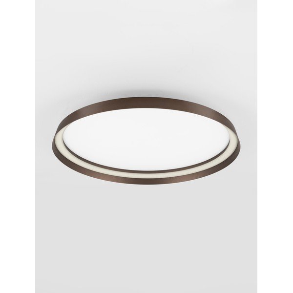Plafonieră maro LED cu intensitate reglabilă din aluminiu Ormi – Nova Luce-image-3