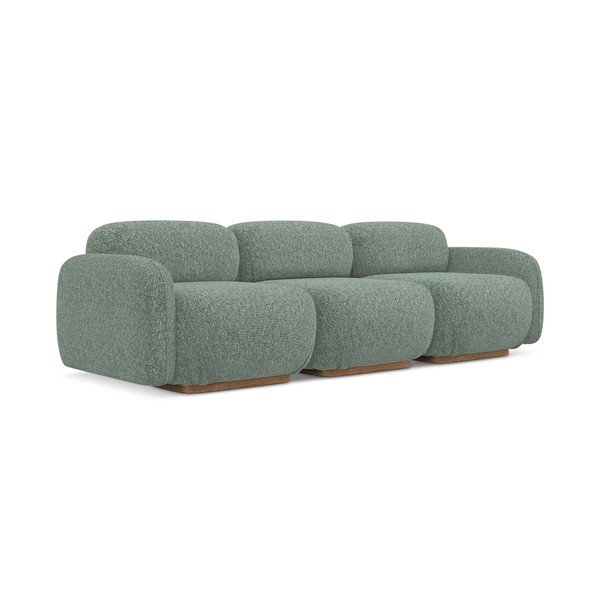 Canapea modulară verde-deschis 270 cm Ailani – Makamii-image-1