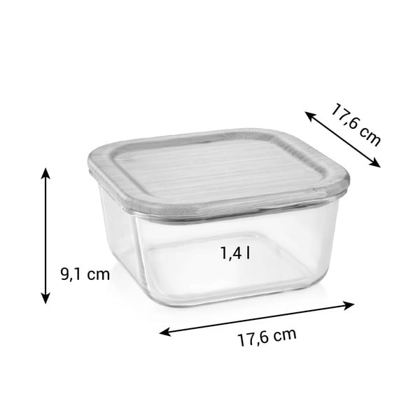 Recipient din sticlă pentru alimente Online – Tescoma-image-1