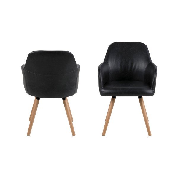 Scaun Actona Armstuhl, negru-image-2