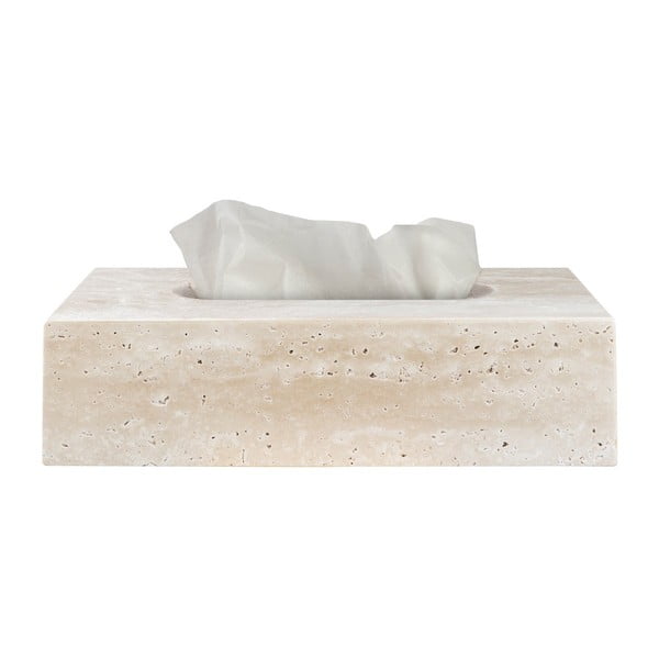 Cutie pentru șervețele din piatră Travertine – Mette Ditmer Denmark