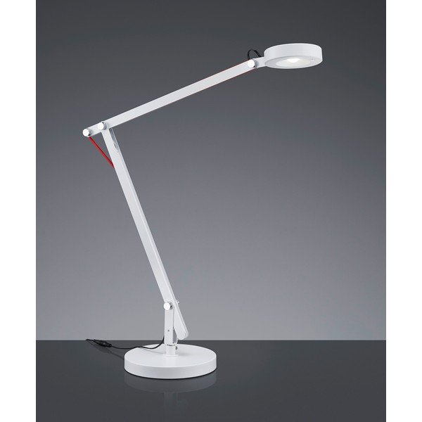 Veioză albă LED cu structură flexibilă (înălțime 90 cm) Amsterdam – Trio-image-1