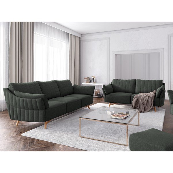 Canapea Interieurs 86 Elysée, 232 cm, gri închis-image-1