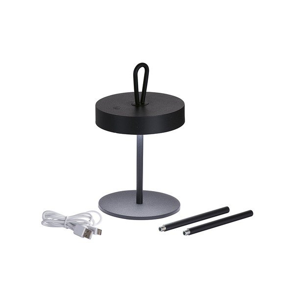 Veioză neagră LED (înălțime 47 cm) Dord – Fischer & Honsel-image-2