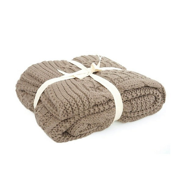 Cuvertură Homemania Decor Teto, 130 x 170 cm, maro-image-1