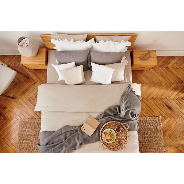 Pat dublu din lemn de fag 180x200 cm Greg 1 - The Beds-image-4