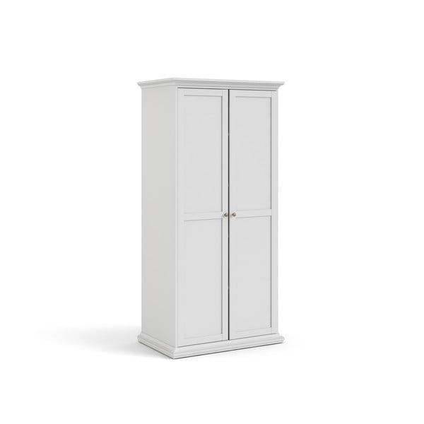 Șifonier alb 96x201 cm Paris – Tvilum-image-4