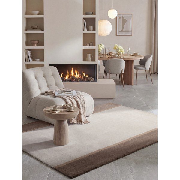 Covor maro/crem din lână 120x170 cm Rowan – Villeroy&Boch-image-4