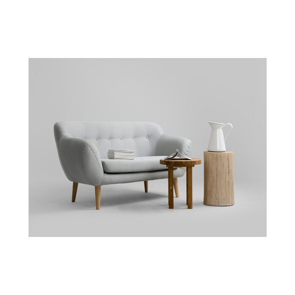 Canapea cu 2 locuri Custom Form Marget, gri-image-4