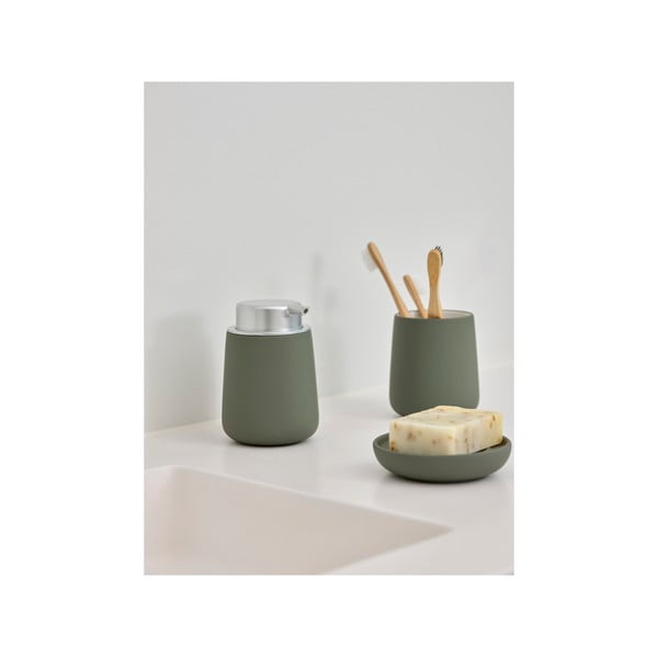 Savonieră verde din porțelan Nova – Zone-image-2