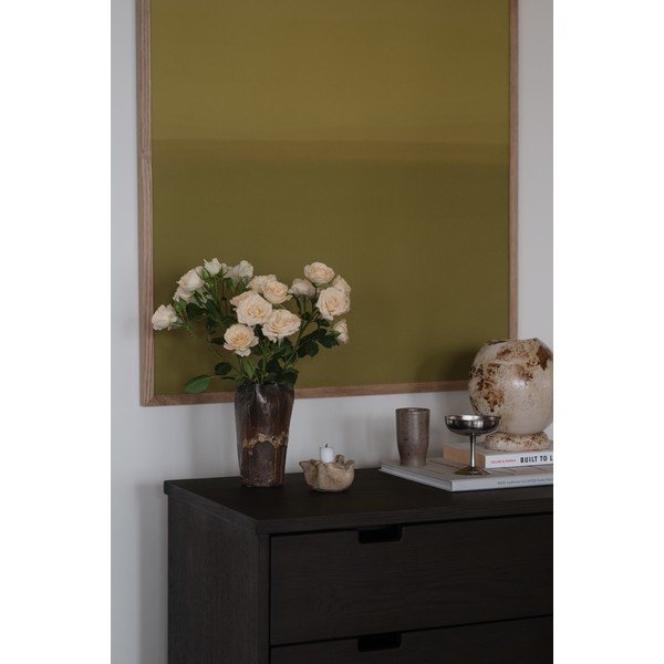 Comodă în culoare naturală închisă din lemn de stejar 75x85x38 cm Garrison – Rowico-image-3