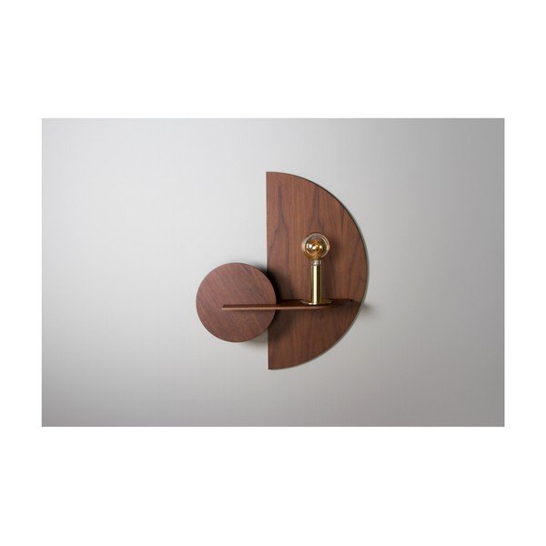 Poliță modulară din 3 piese Woodendot Alba M, maro închis-image-1