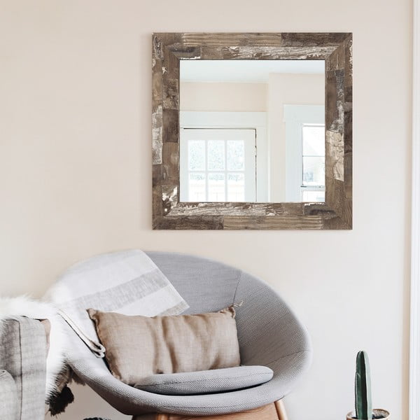 Oglindă de perete 60x60 cm Jyvaskyla - Styler -image-1