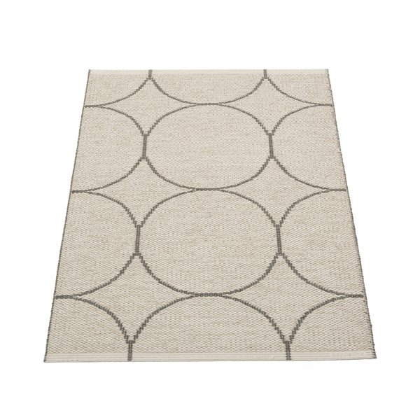 Covor pentru exterior și interior gri închis 70x100 cm Boo Charcoal Linen – Pappelina-image-1